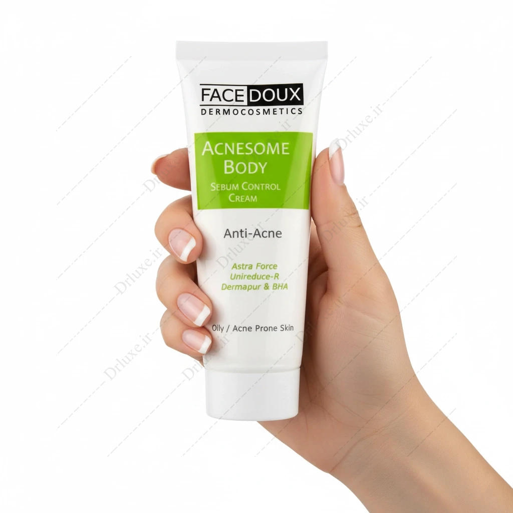 کرم کنترل چربی آکنه زوم بدن فیس دوکس